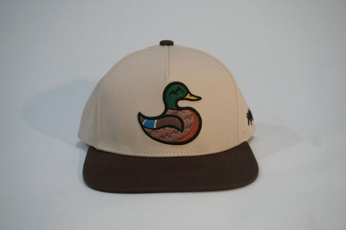 White/Brown Duck Hat