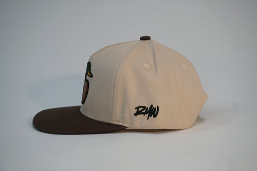 White/Brown Duck Hat