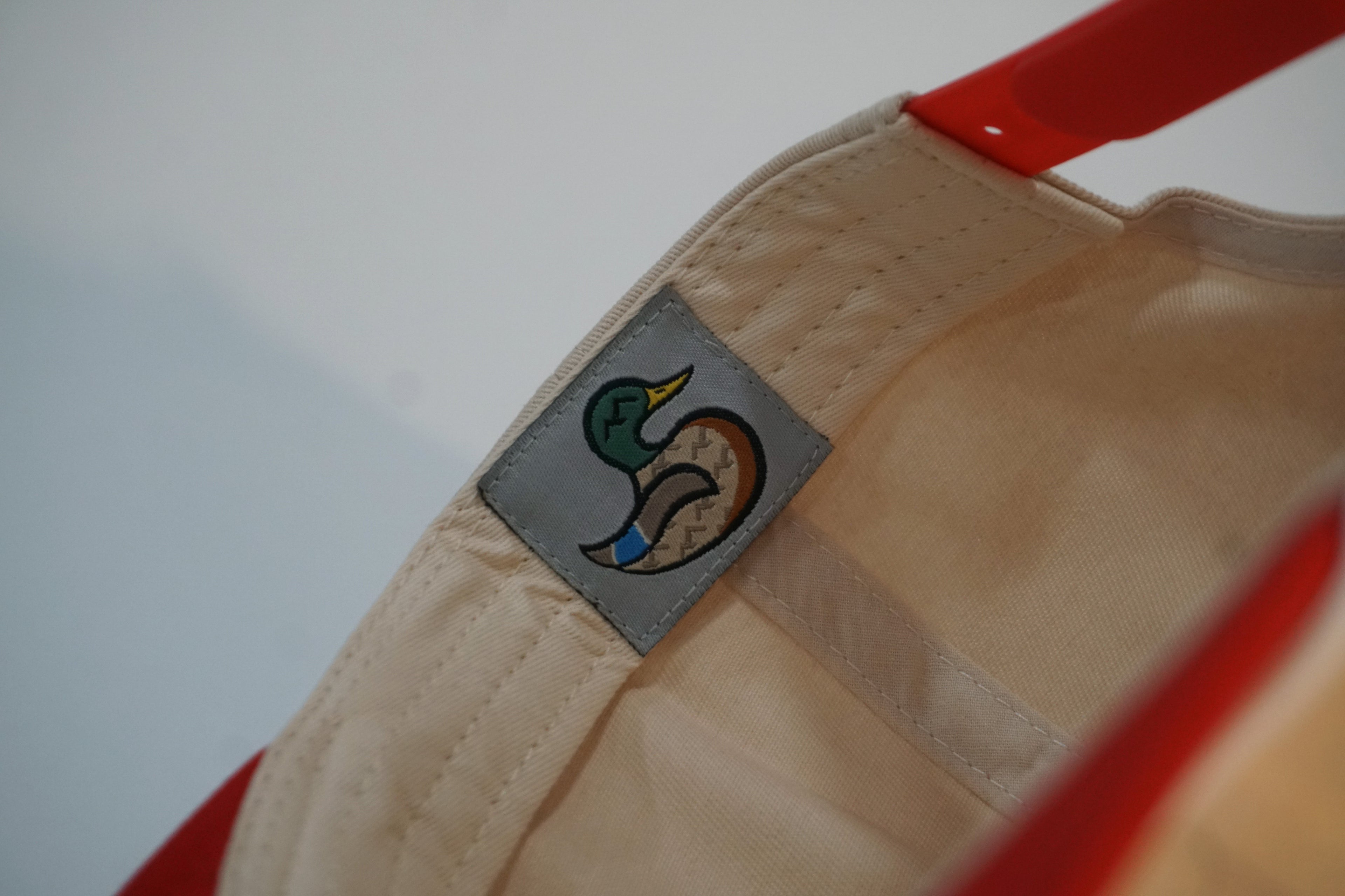 White/Red Duck Hat